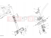 DUCATI 2025 Scrambler Full Throttle Steering assembly