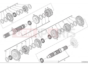 DUCATI 2025 Scrambler Full Throttle Gear box