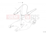 DUCATI 2025 Diavel V4 Rear mudguard