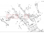 DUCATI 2025 Diavel V4 Rear subframe