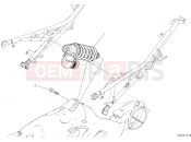 DUCATI 2025 Diavel V4 Rear shock absorber
