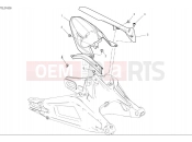 DUCATI 2025 Monster SP Rear mudguard