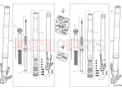 DUCATI Multistrada V2 Front fork