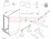 DUCATI Multistrada V4 Rally Workshop service tools - frame