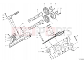 DUCATI Multistrada V4 Rally Rear head timing system