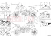 DUCATI Multistrada V4 Rally Positioning plates