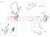 DUCATI Multistrada V4 Rally Front brake system
