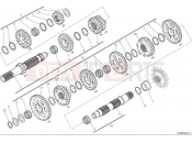 DUCATI Multistrada V2 S Gear box