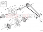 DUCATI Multistrada V2 S Front and rear wheel