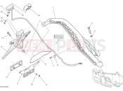 DUCATI 2025 Scrambler Nightshift License plate holder