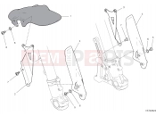 DUCATI 2025 Scrambler Nightshift Front mudguard