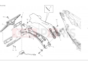 License plate holder - Ducati Streetfighter V4 2025