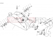 Exhaust system (1) - Ducati Streetfighter V4 2025