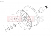 DUCATI  Diavel 1260 REAR WHEEL