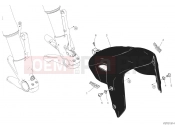 DUCATI  Diavel 1260 FRONT MUDGUARD