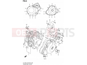 6 - CRANKCASE COVER - Suzuki DL1000 L2 (2012) V-Strom (E03,E28,E33)