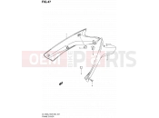 47 - FRAME COVER - Suzuki DL1000 L2 (2012) V-Strom (E03,E28,E33)