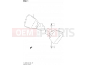 51 - KNUCKLE COVER - Suzuki DL1000 L2 (2012) V-Strom (E03,E28,E33)