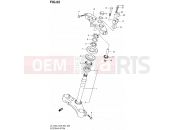 62 - STEERING STEM - Suzuki DL1000 L2 (2012) V-Strom (E03,E28,E33)