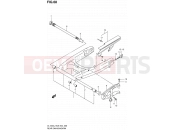 68 - REAR SWINGINGARM - Suzuki DL1000 L2 (2012) V-Strom (E03,E28,E33)