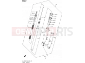61 - FRONT DAMPER - Suzuki DL1000 L2 (2012) V-Strom (E03,E28,E33)