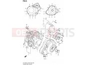 6 - CRANKCASE COVER - Suzuki DL1000A L4 (2014) V-Strom (E03,E28,E33)