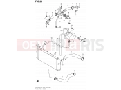 20 - RADIATOR HOSE - Suzuki DL1000A L4 (2014) V-Strom (E03,E28,E33)
