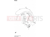 62 - FRONT FENDER - Suzuki DL1000A L4 (2014) V-Strom (E03,E28,E33)