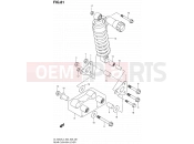 81 - REAR CUSHION LEVER - Suzuki DL1000A L4 (2014) V-Strom (E03,E28,E33)