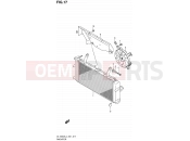 17 - RADIATOR - Suzuki DL1000A L4 (2014) V-Strom (E21)