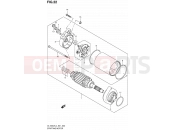 22 - STARTING MOTOR - Suzuki DL1000A L4 (2014) V-Strom (E21)