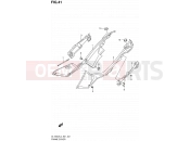 41 - FRAME COVER - Suzuki DL1000A L4 (2014) V-Strom (E21)