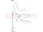 44 - HANDLEBAR - Suzuki DL1000A L4 (2014) V-Strom (E21)