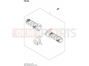 68 - GRIP HEATER SET (OPTIONAL) - Suzuki DL1000A L4 (2014) V-Strom (E21)