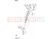 52 - STEERING STEM - Suzuki DL1000A L4 (2014) V-Strom (E21)