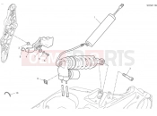 DUCATI 2024 Multistrada V4 Pikes Peak Rear shock absorber
