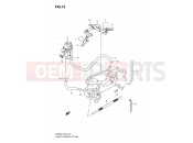 12 - THROTTLE BODY FITTING - Suzuki DL650A K8 (2008) V-Strom (E02,E19,E24,E37)