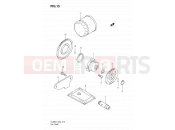 15 - OIL PUMP - Suzuki DL650A K8 (2008) V-Strom (E02,E19,E24,E37)