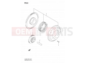 8 - STARTER CLUTCH - Suzuki DL650A K9 (2009) V-Strom (E02,E19,E24,E37)