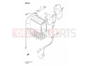 27 - BATTERY - Suzuki DL650A K9 (2009) V-Strom (E02,E19,E24,E37)