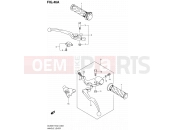 46A - HANDLE LEVER (MODEL K9) - Suzuki DL650A K9 (2009) V-Strom (E02,E19,E24,E37)