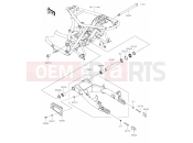 KAWASAKI W800 (EJ800DLF) 30 Swingarm