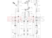 KAWASAKI W800 (EJ800DLF) 45 Front Fork
