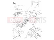 KAWASAKI W800 (EJ800DLF) 50 Side Covers/Chain Cover