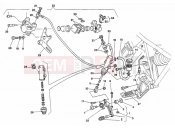 DUCATI Supersport 600 SS REAR BRAKE SYSTEM » BRAKING SYSTEM