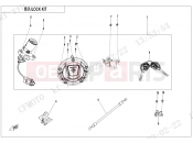 CFMOTO 2023 MOTORCYCLE 450 SR S (CF400-9F [EU5] ) LOCK KIT - F01
