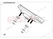 CFMOTO 2023 MOTORCYCLE 450 SR S (CF400-9F [EU5] ) DASHBOARD - F17