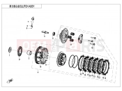 CFMOTO 2023 MOTORCYCLE 450 SR S (CF400-9F [EU5] ) CLUTCH(FCC) - E05-A