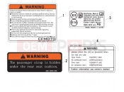 LABEL - F19-1 - CFMOTO 450 SR S (CF400-9F [EU5] ) 2025