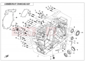 CFMOTO CFORCE 1000 (CF1000ATR) RIGHT CRANKCASE ASSY - E01-2-V2